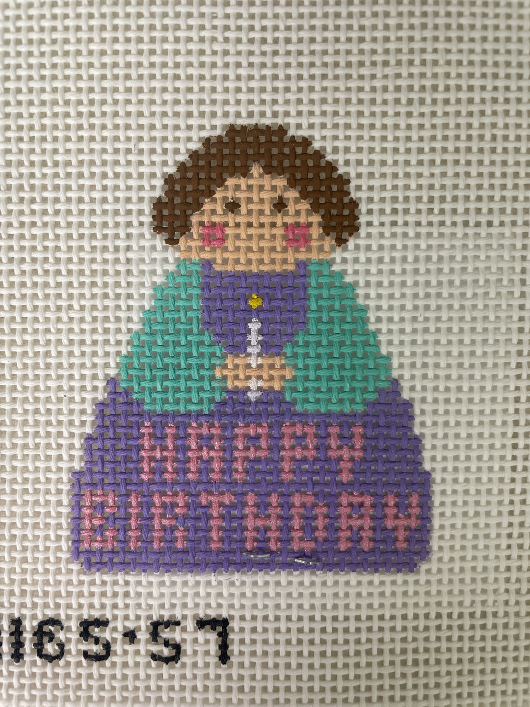 Stitch It's SI165-57 Happy Birthday Angel