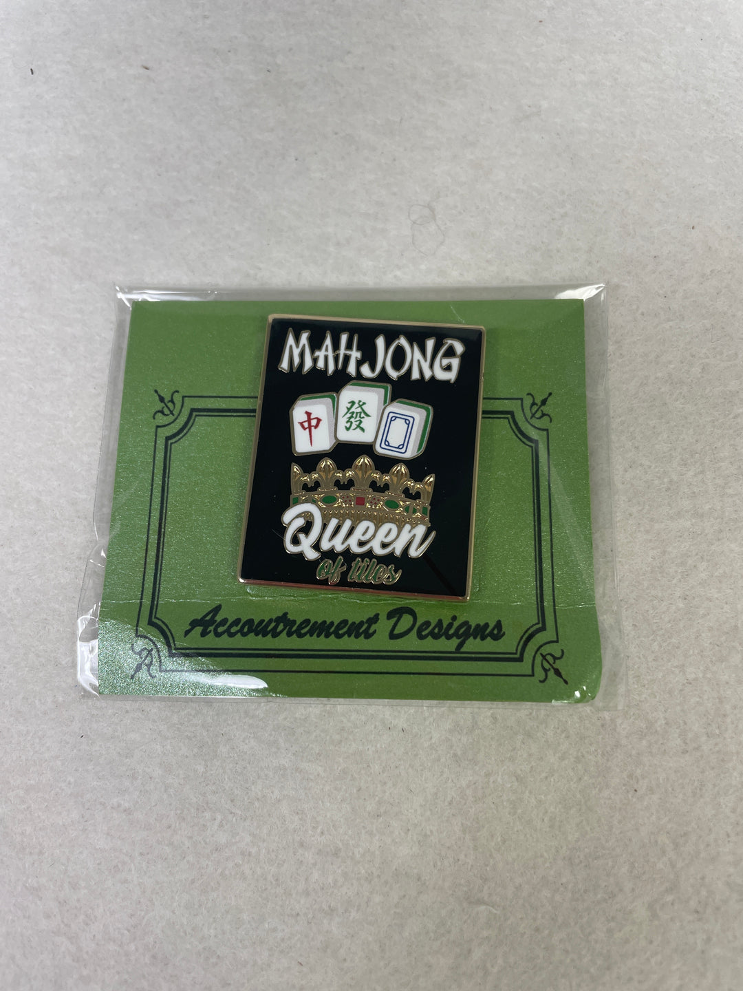 Accoutrement Designs- Mahjong Queen Needleminder