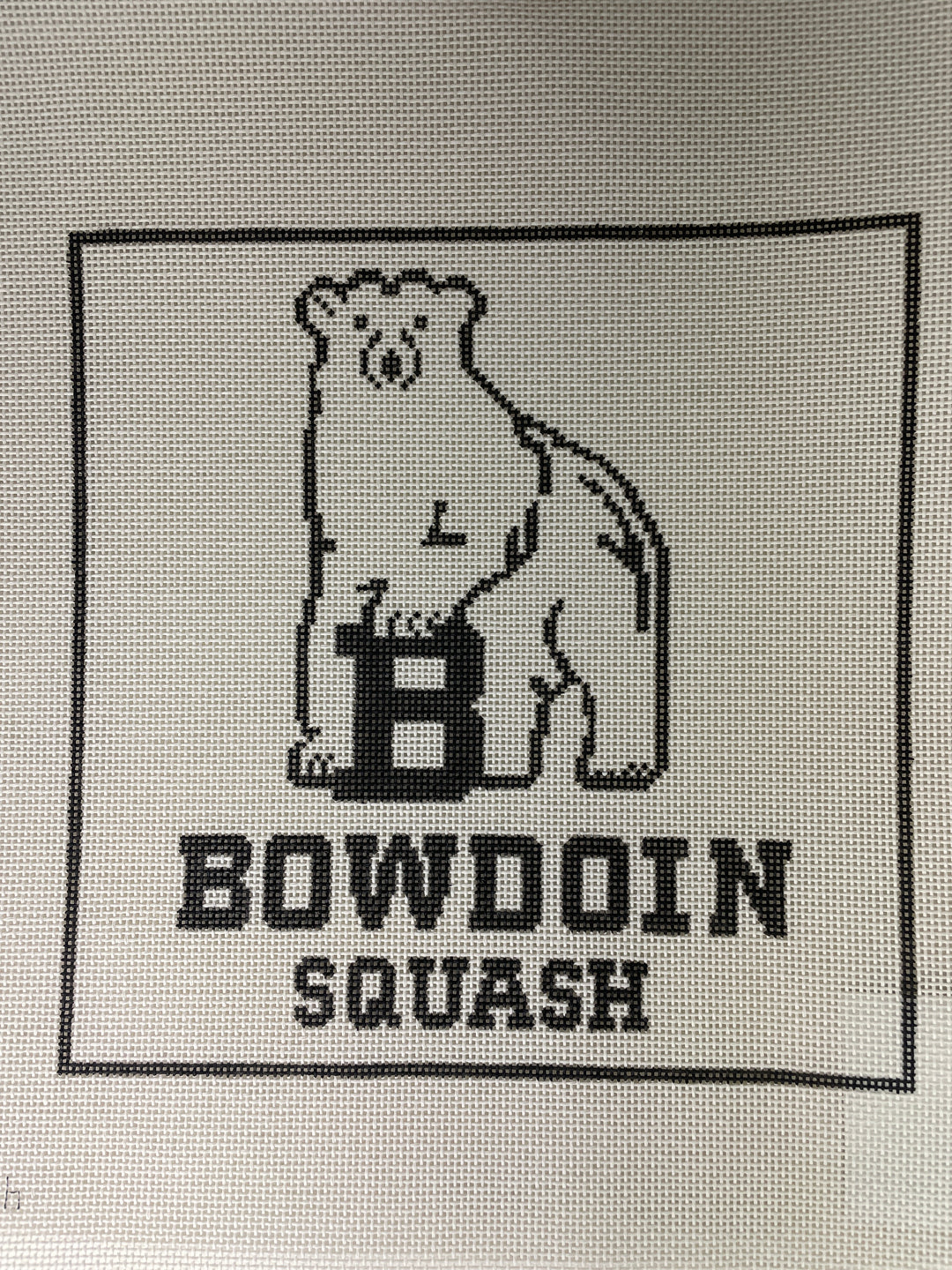 Mercury Designs Custom Bowdoin Squash Canvas