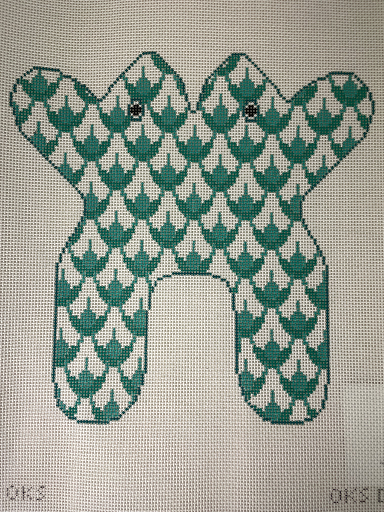 * Blue Waters Needlepoint 209OKS Frog- Freddie