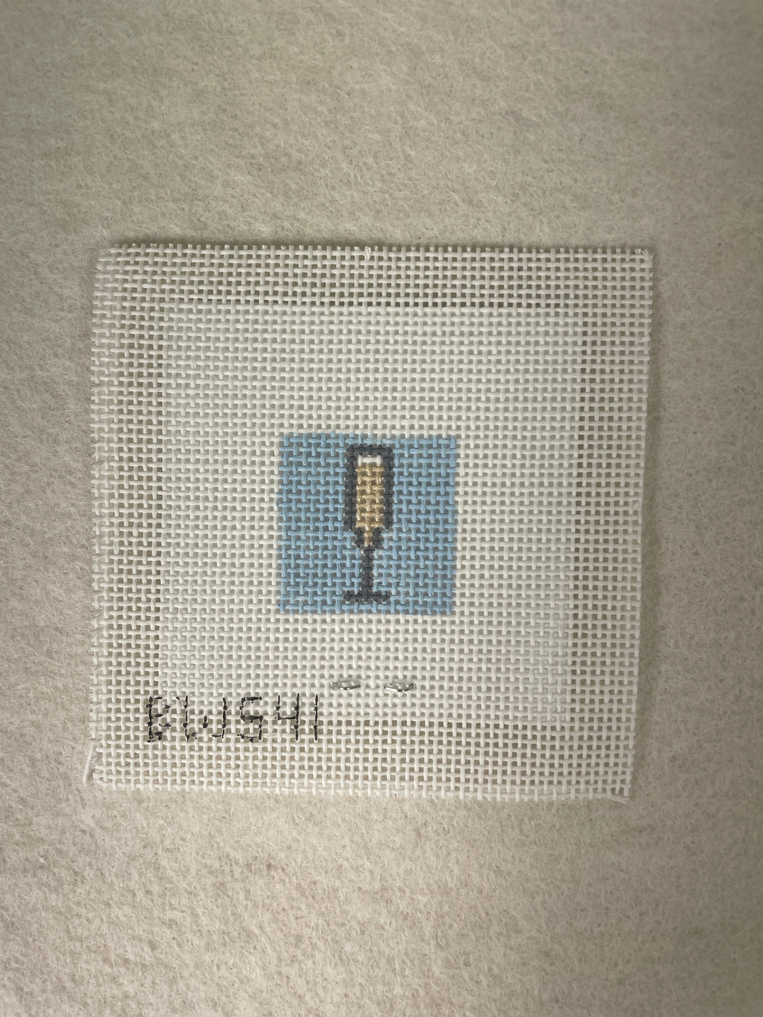 * Blue Waters Needlepoint BW541 Champagne 1 inch Square