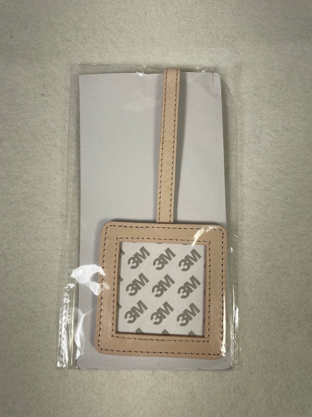 Planet Earth Leather Bag Charm- Vachetta