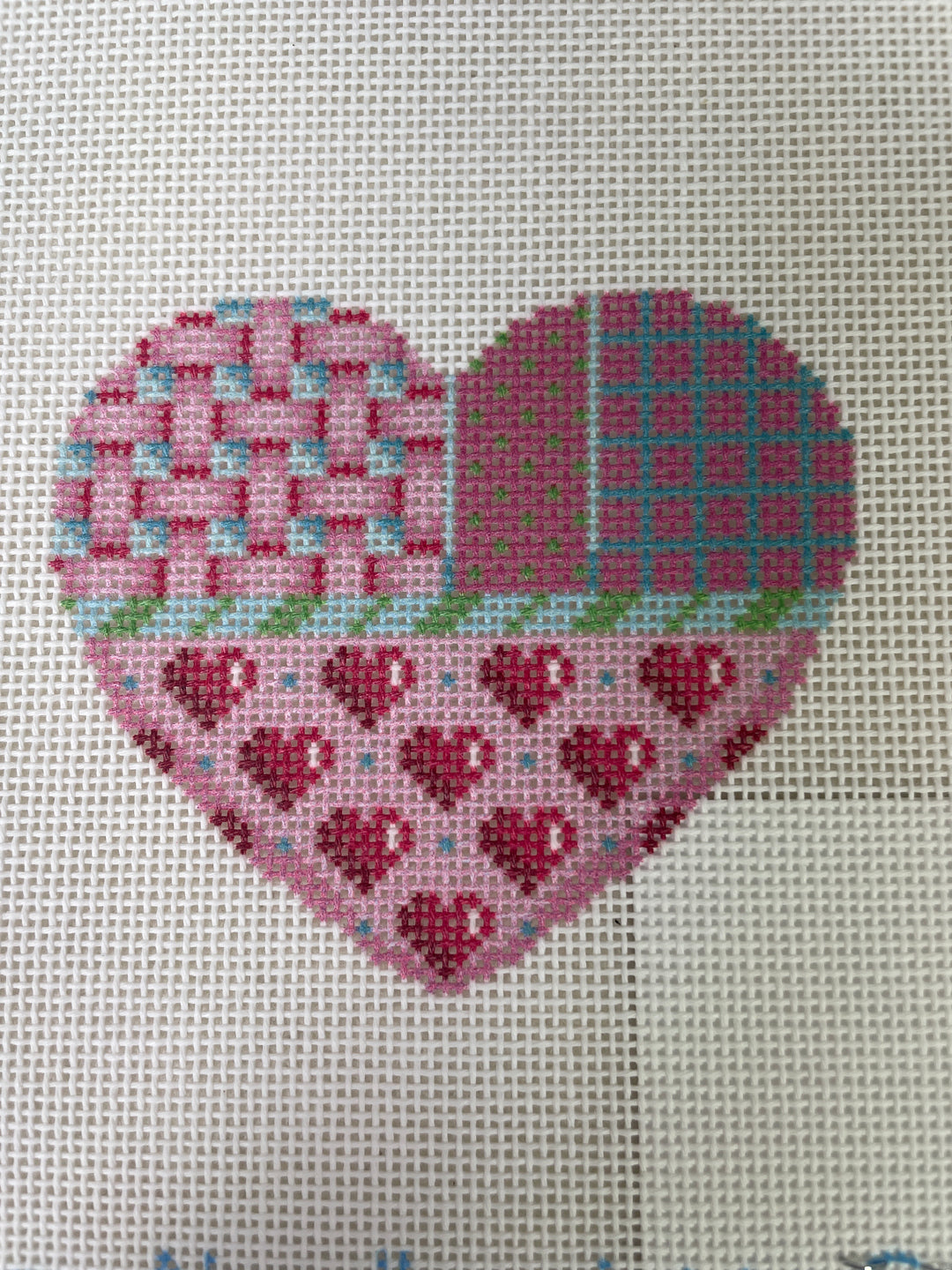 Kirk & Bradley TS472 Pink Patterns Heart