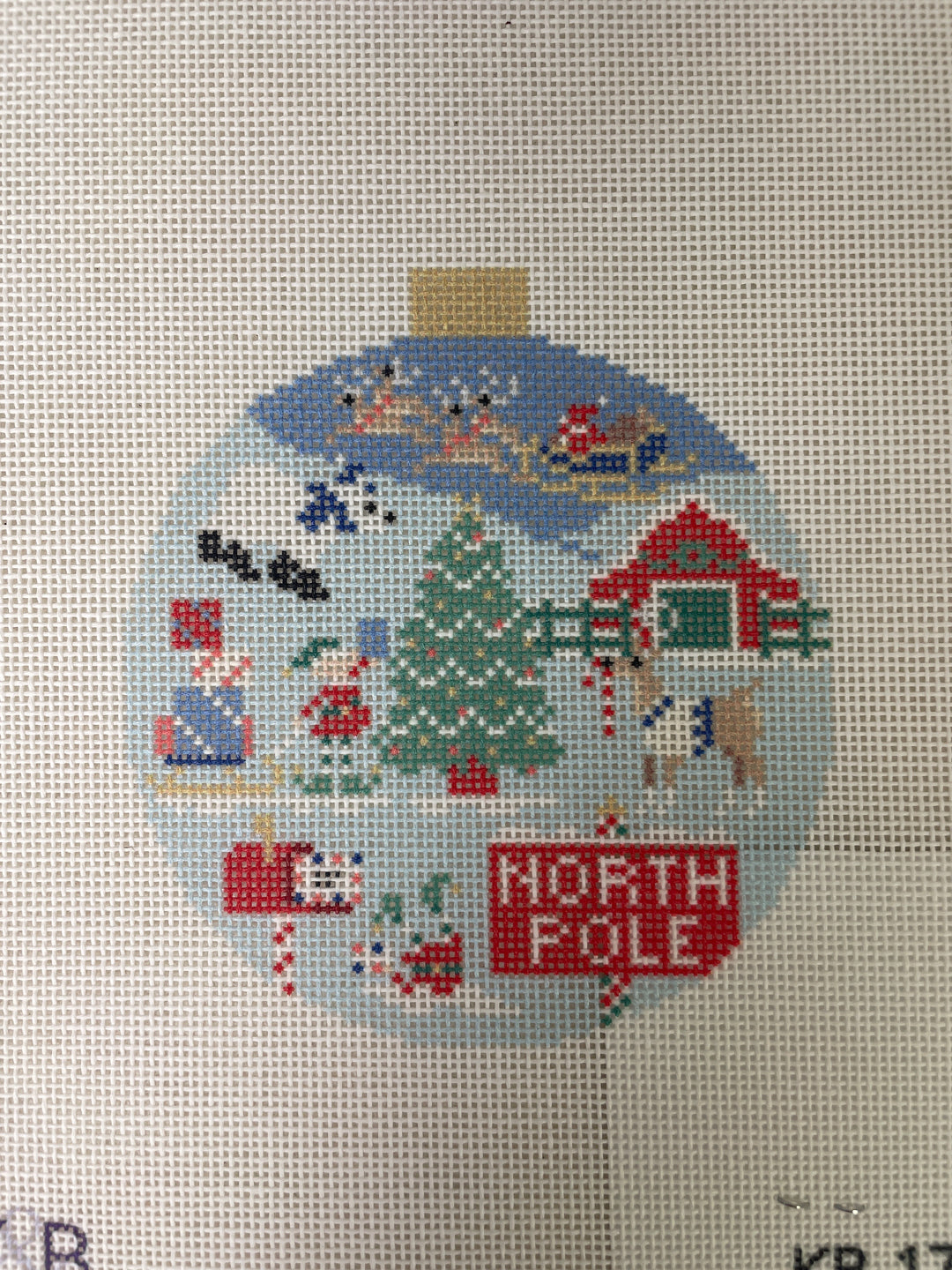 * Kirk and Bradley KB1702 - North Pole Ornament