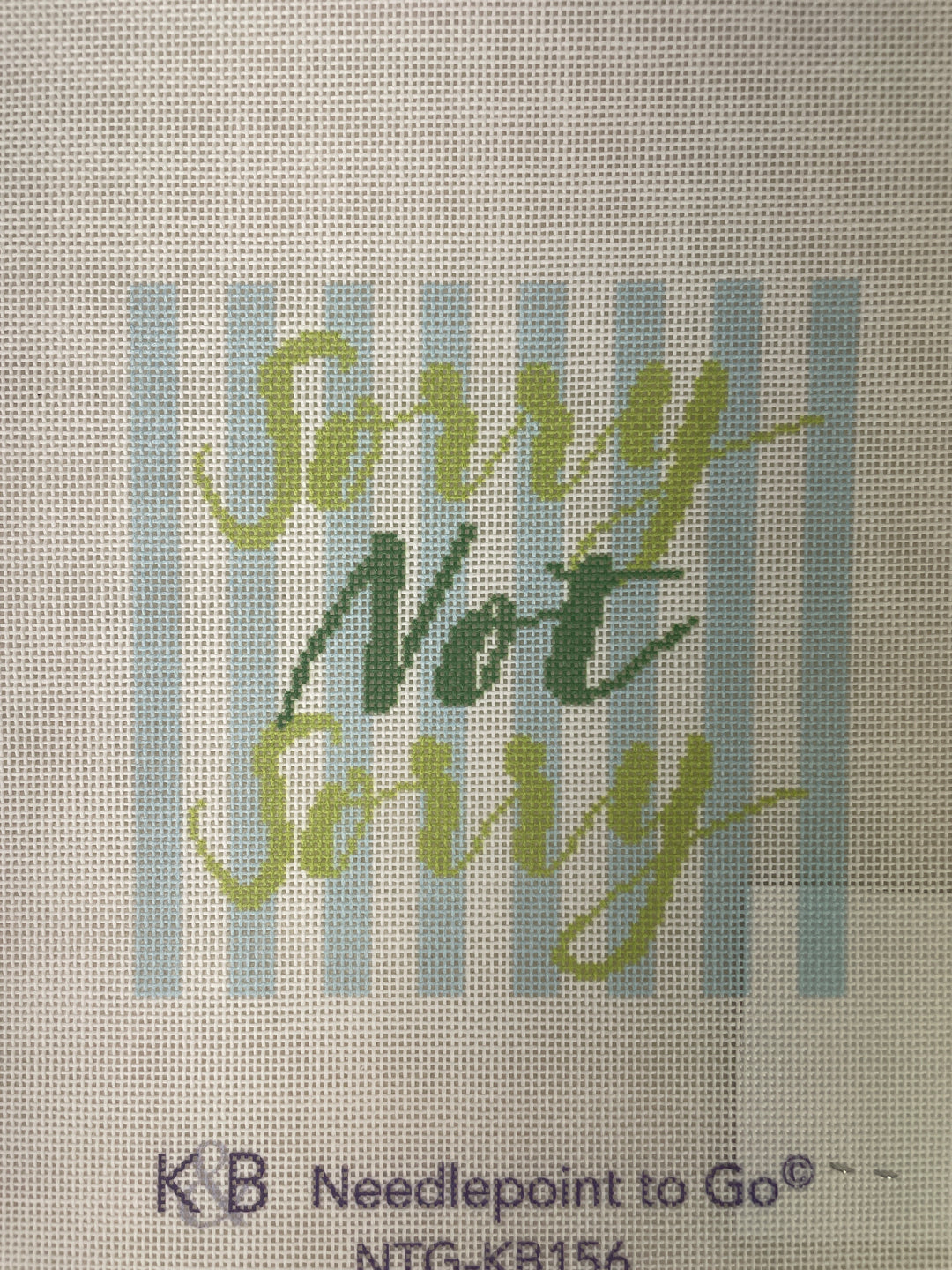 Kirk & Bradley KB156 Sorry Not Sorry