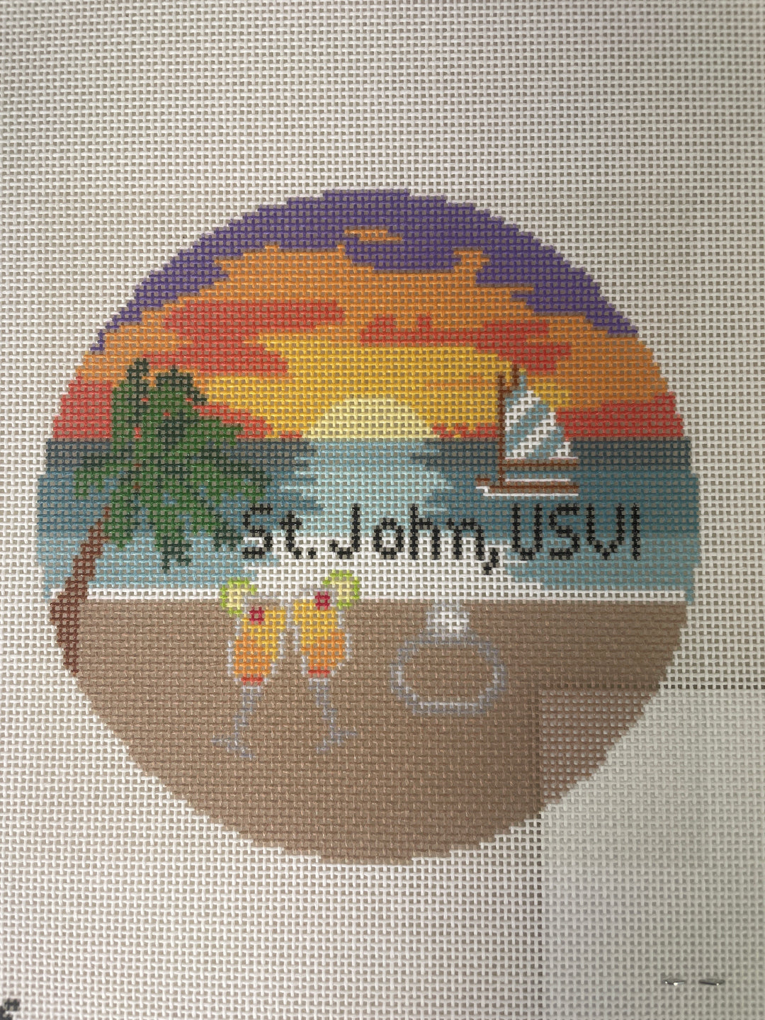 NeedlePaint 183206 St. John Round