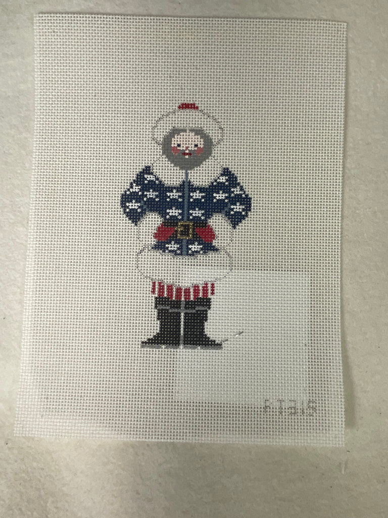 * Painted Pony Designs PT315 Petei Patriotic Santa