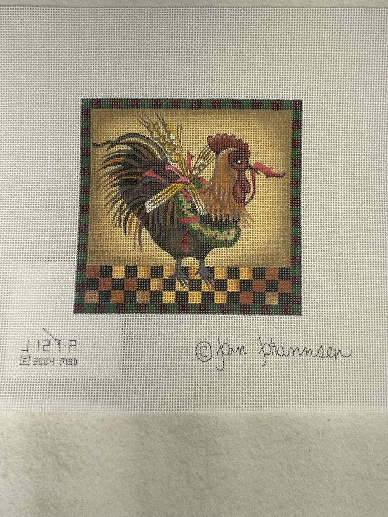* SALE /  Debbie Mumm J127A Rusty Chicken