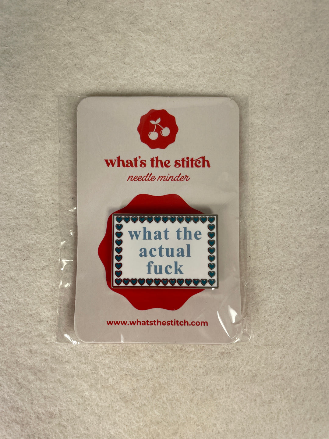 * What's the Stitch Needlepoint / What the Actual F@&k Needle Minder