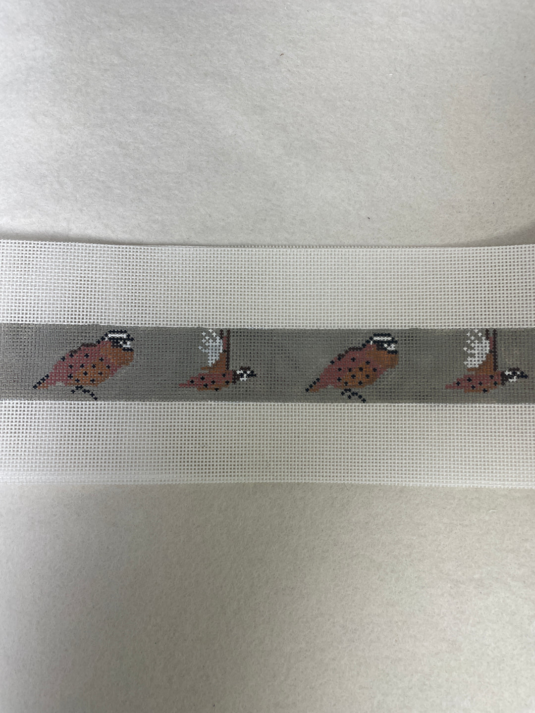*Elm Tree Needlepoint Designs B327 Quail Belt