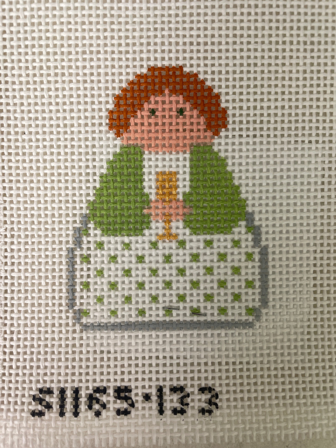 Stitch It's SI165-133 Glass of Champagne Angel
