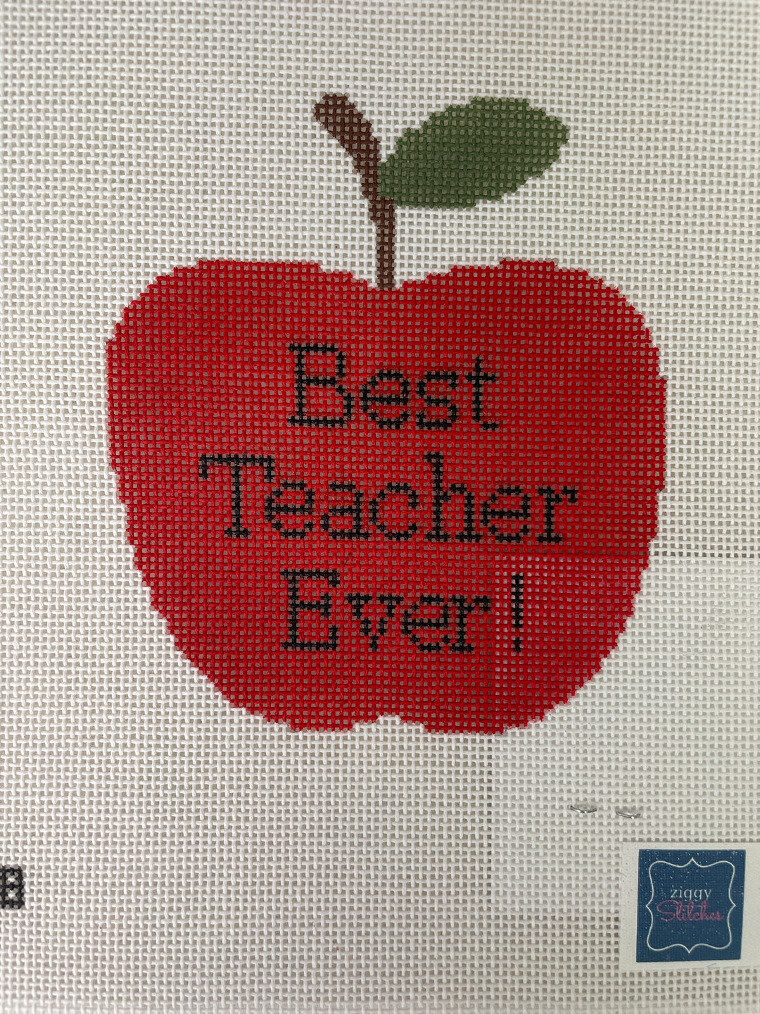 * Ziggy Stitches- ZS8 Teacher's Apple