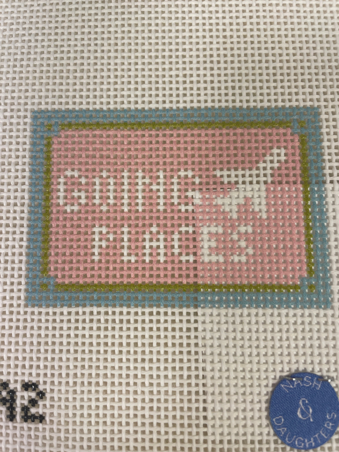 Nash & Daughters Needlepoint ND92 Going Places Insert