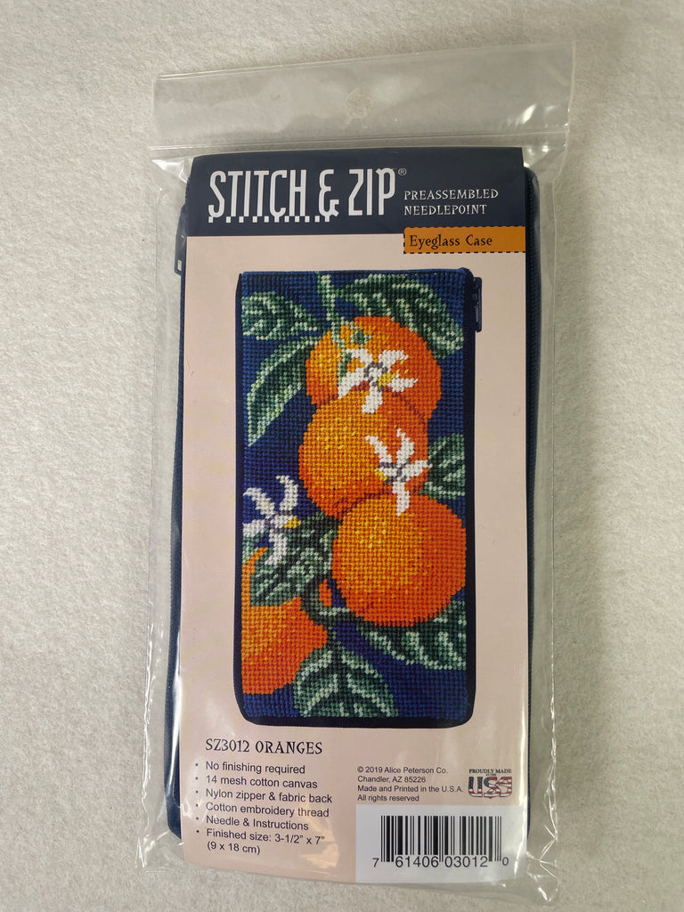 Alice Peterson SZ3012 Oranges Eyeglass Case