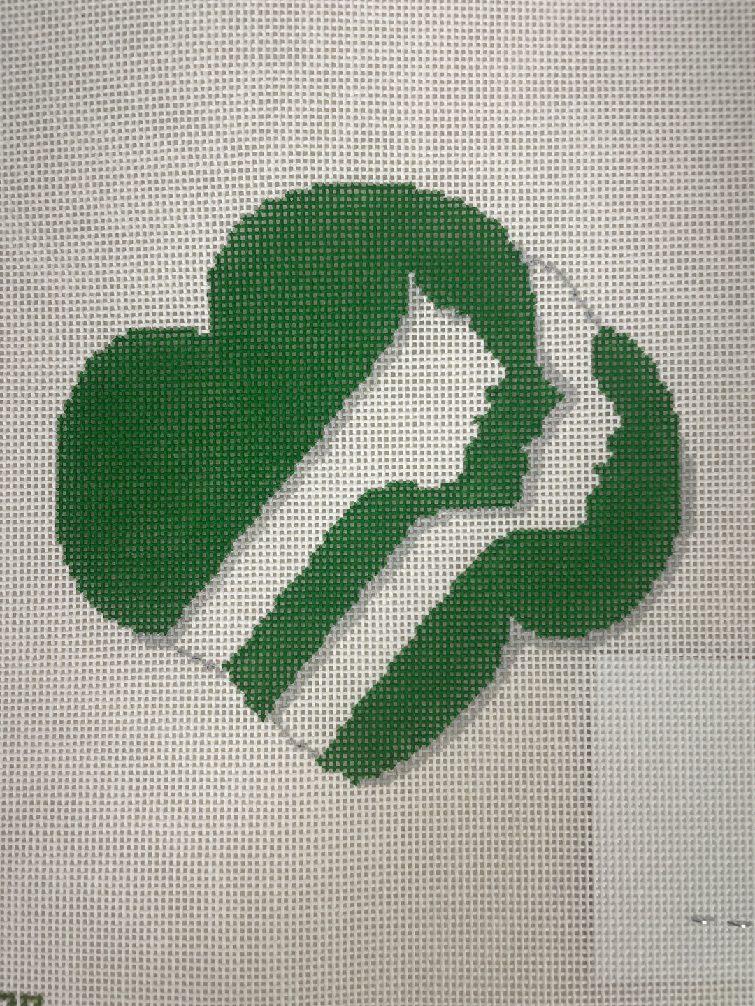 *Elm Tree Needlepoint Designs XC192A Girl Scout Logo