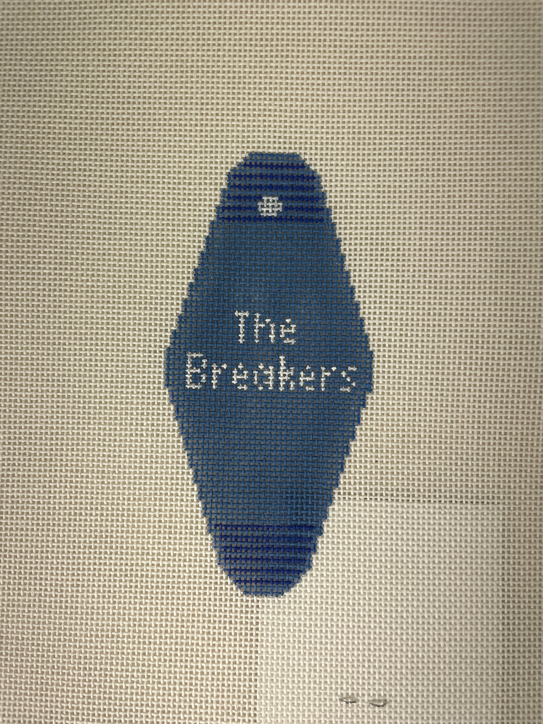 * Blue Waters Needlepoint / Needlepoint by Laura 2061 The Breakers Hotel Key