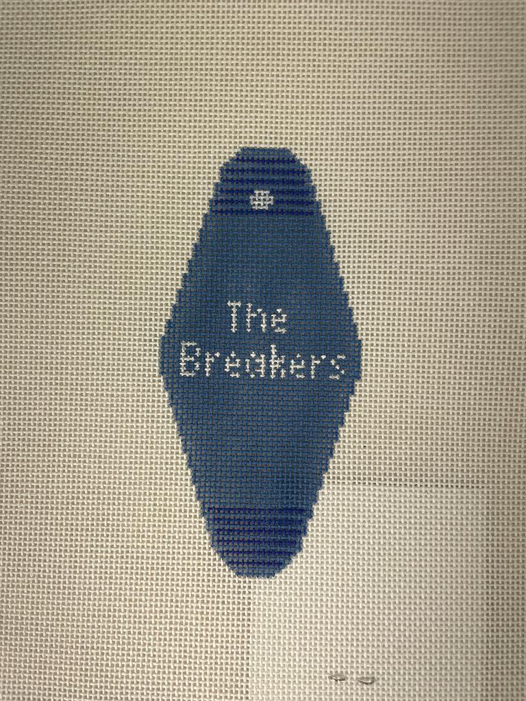 * Blue Waters Needlepoint / Needlepoint by Laura 2061 The Breakers Hotel Key