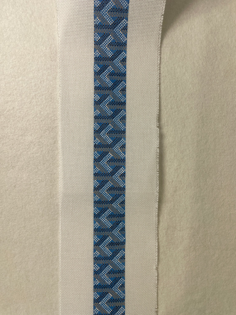 *Elm Tree Needlepoint Designs B479 Goyard Pattern- Blue