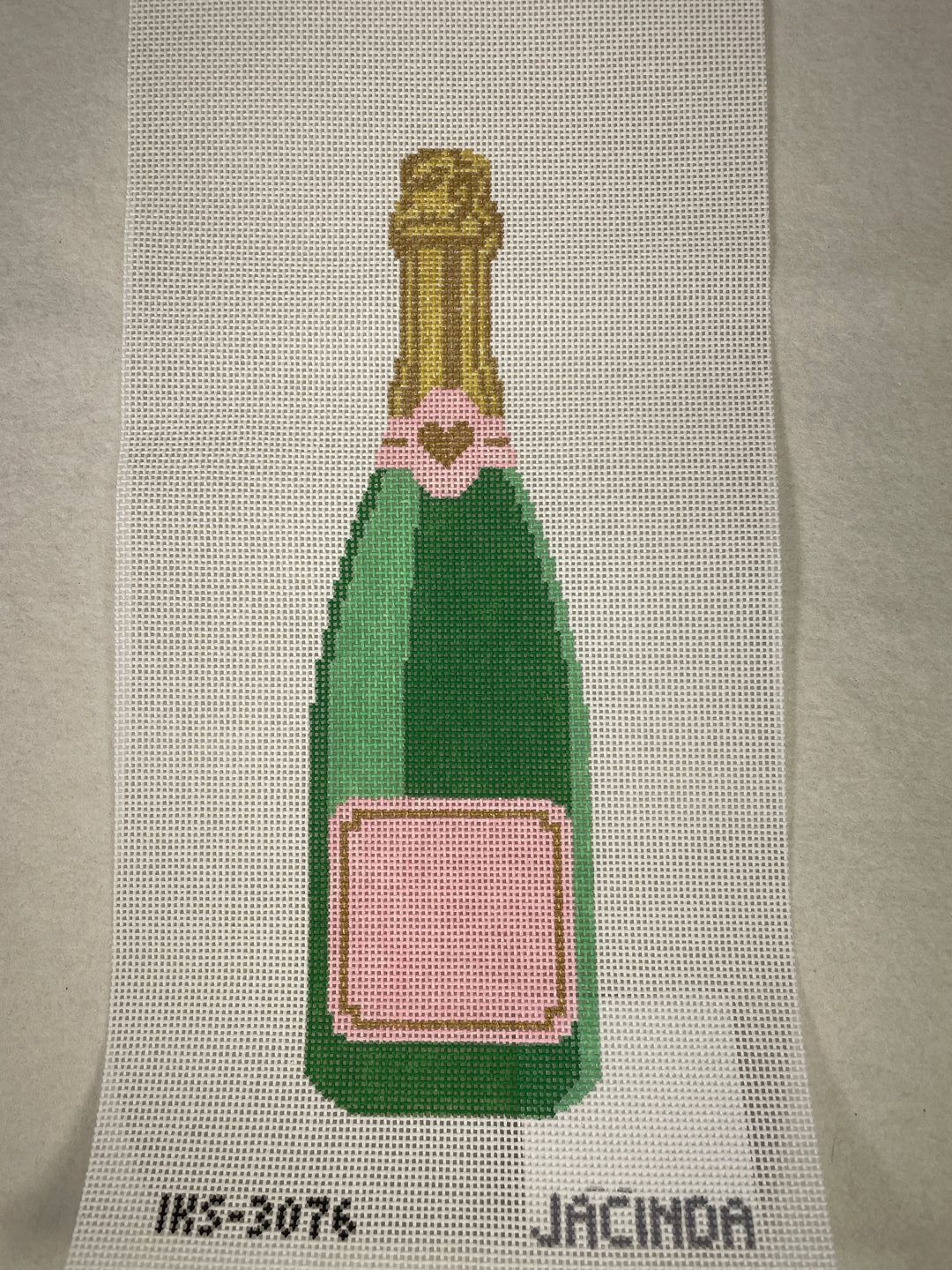* Initial K Studio/ Jacinda 3076 Large Pink Champagne Bottle