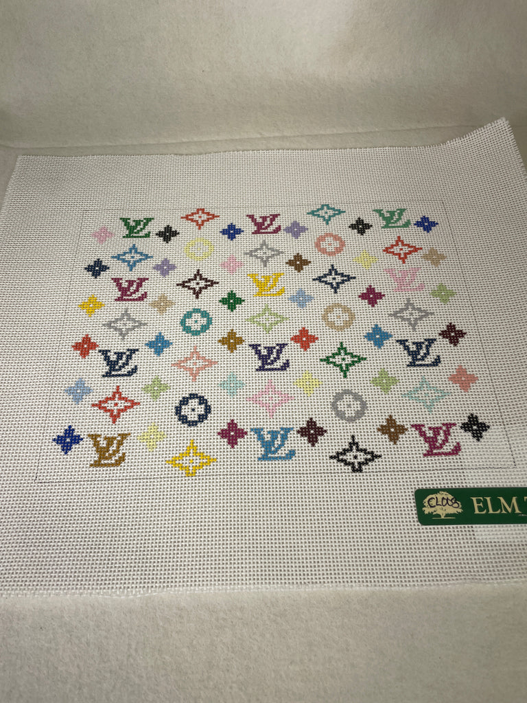 *Elm Tree Needlepoint Designs CL003 Louis Vuitton Summer Clutch