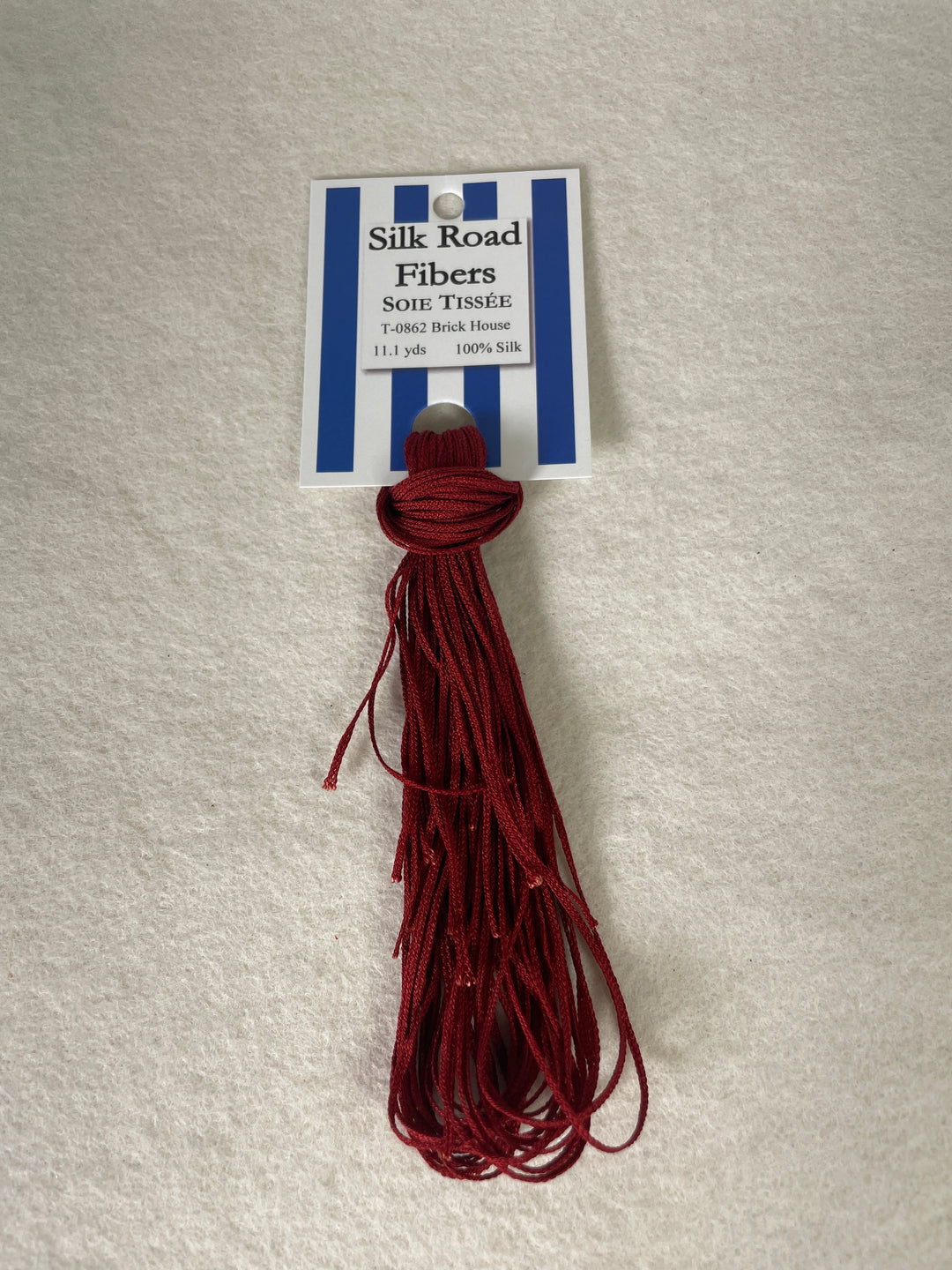 Silk Road Fibers T-0862 Brick House Soie Tissee