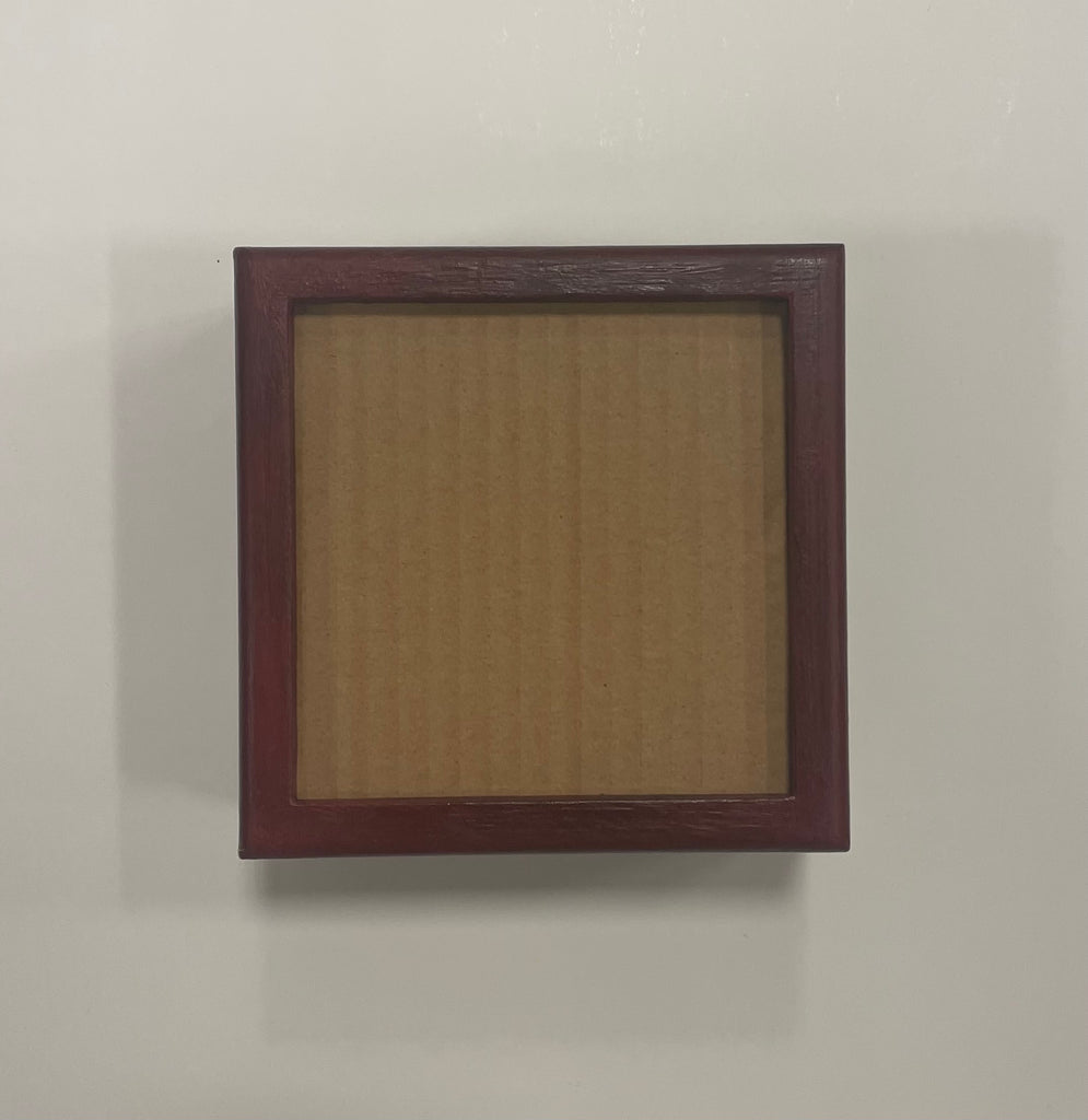 Sudberry House 5x5 Square Tray Mahogany