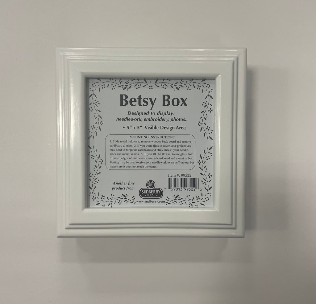 Sudberry House Betsy Box 5x5 white