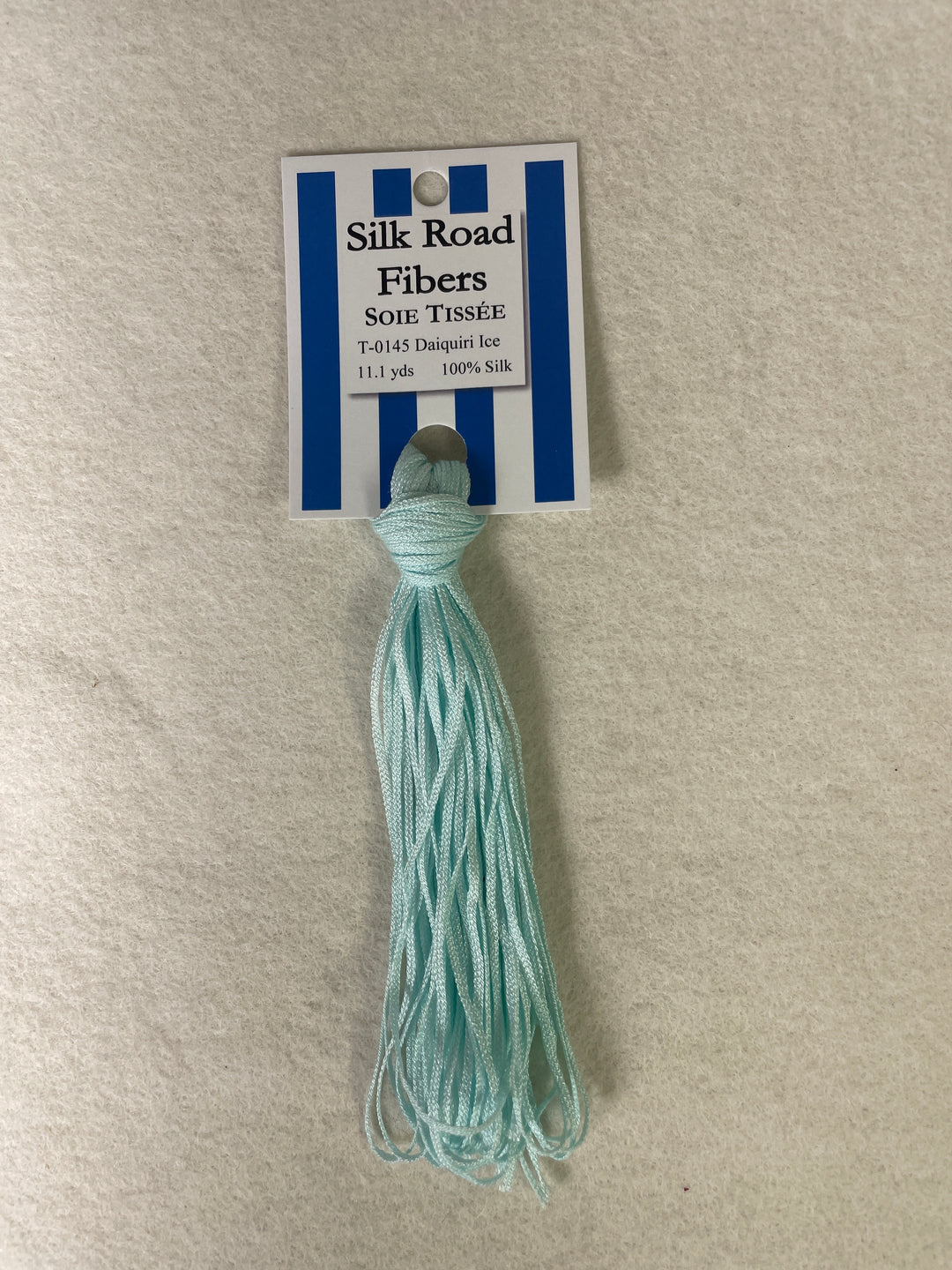 Silk Road Fibers T-0145 Daiquiri Ice Soie Tissee