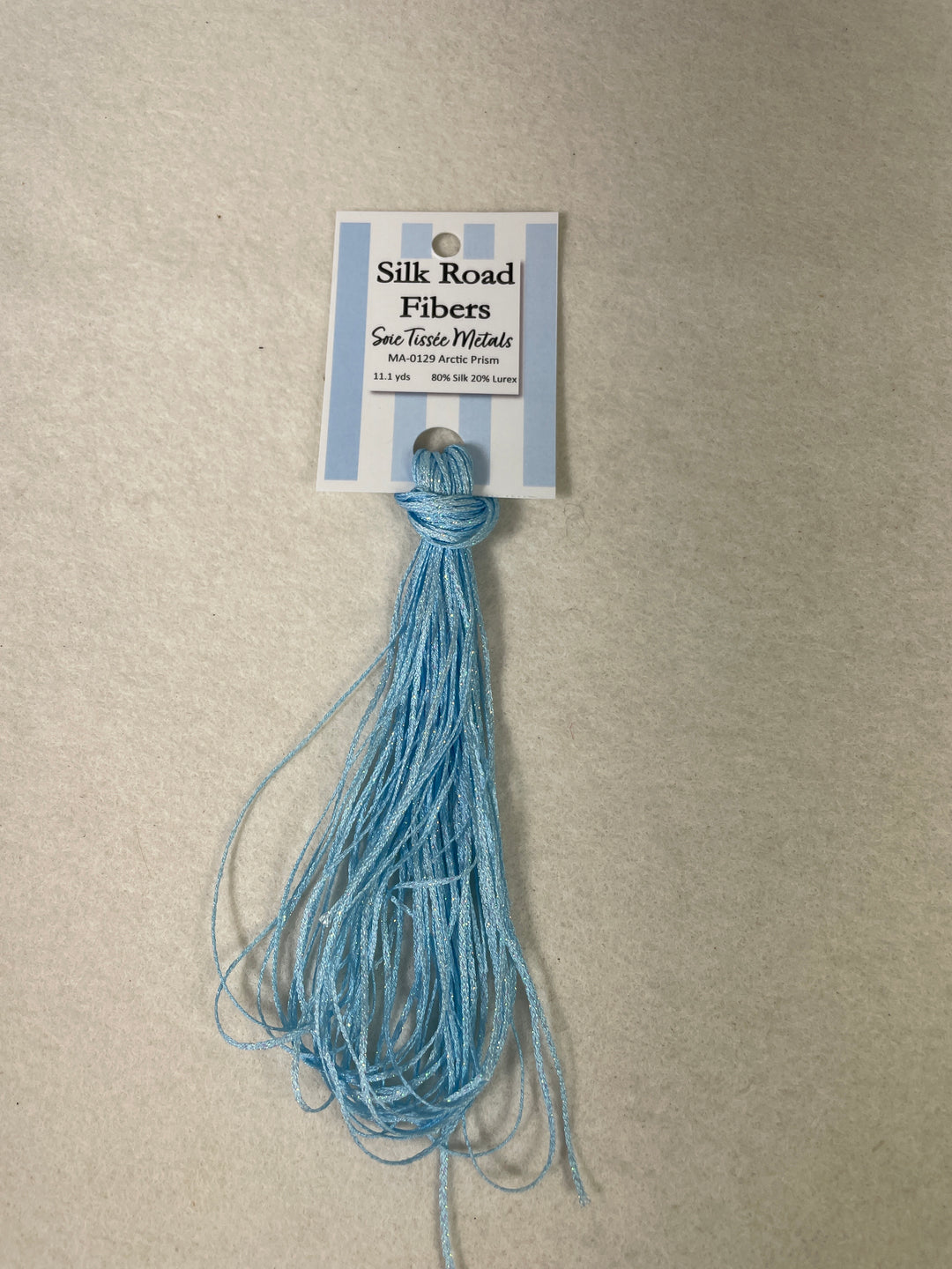 Silk Road Fibers Soie Tissee Metals - MA-0129 Arctic Prism