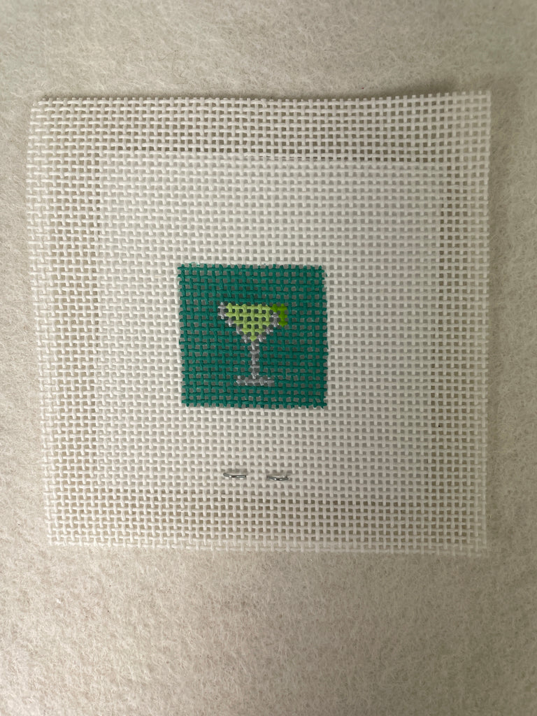 * Blue Waters Needlepoint Margarita 1 inch Square