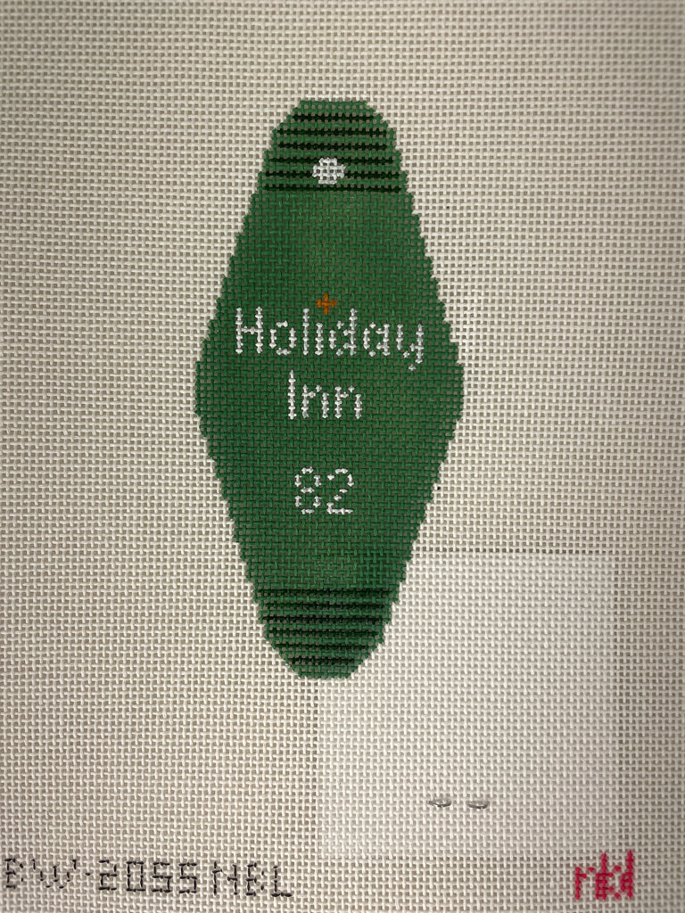 * Blue Waters Needlepoint / Needlepoint by Laura 2055 Holiday Inn Hotel Key