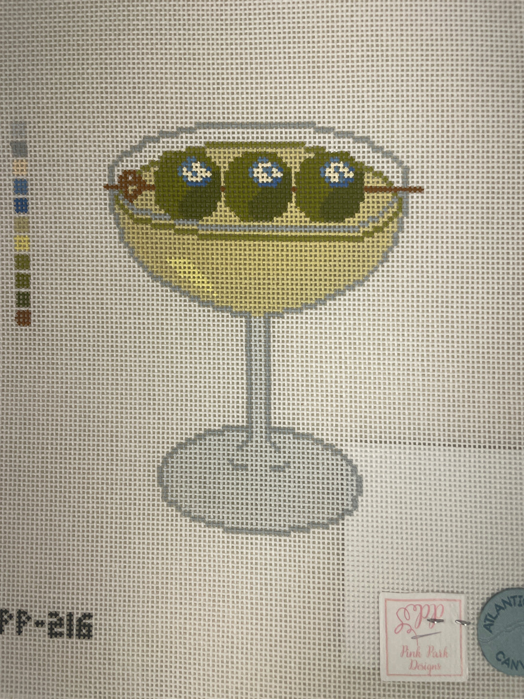 Pink Park Designs 216 Blue Cheese Olive Martini