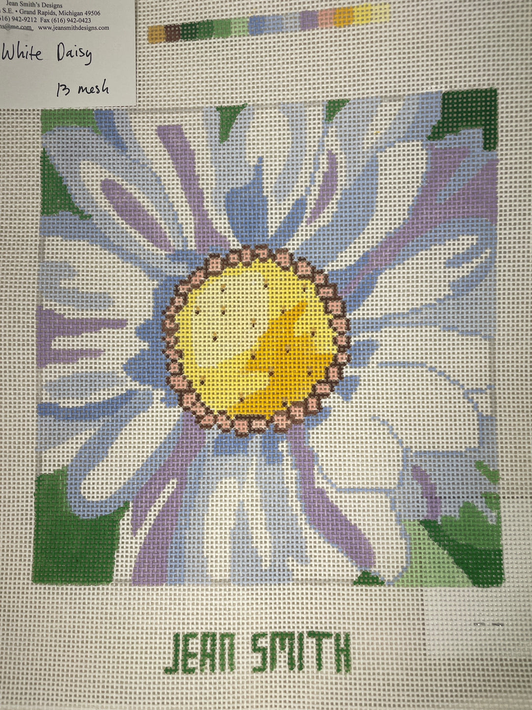 *Jean Smith 87A Small White Daisy