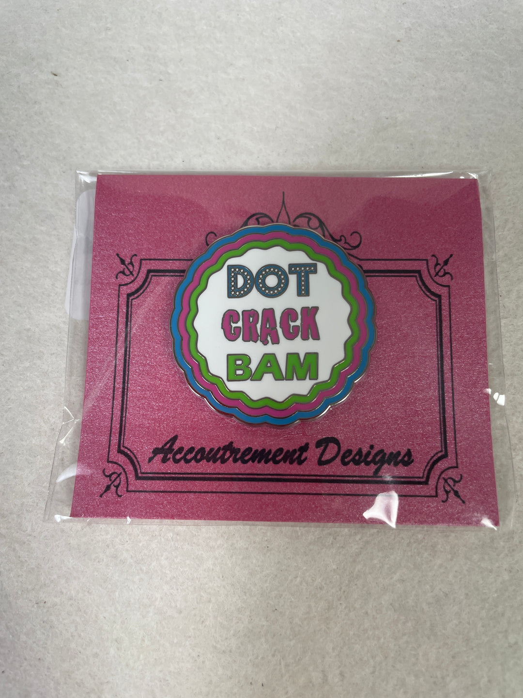 Accoutrement Designs- Dot Crack Bam Needleminder