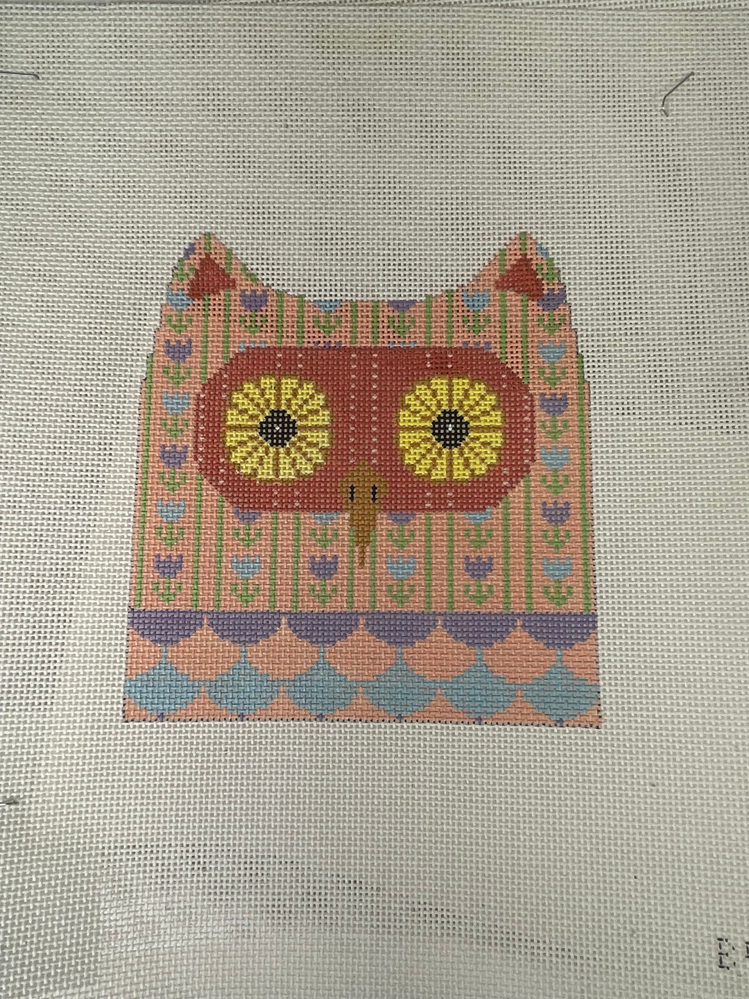 * SALE / JP Needlepoint B406AB Pastel Hooter