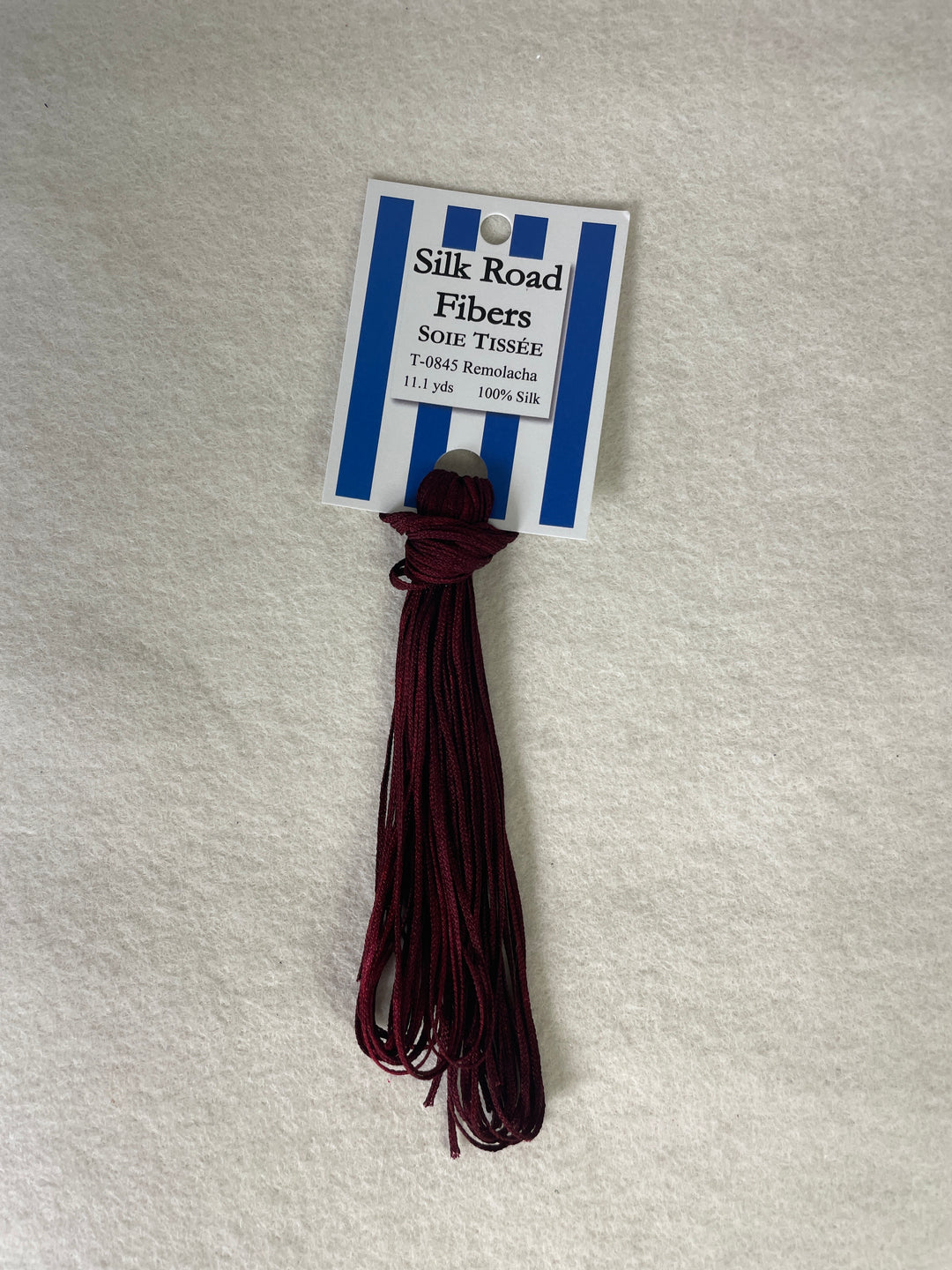 Silk Road Fibers T-0845 Remolacha Soie Tissee