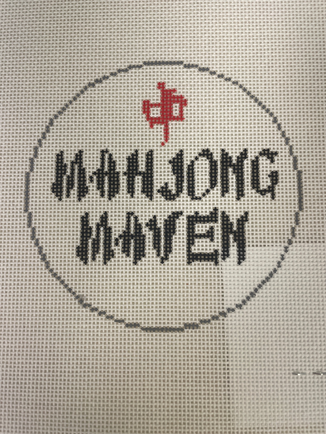 Melissa Loves Needlepoint APBR29 Mahjong Maven
