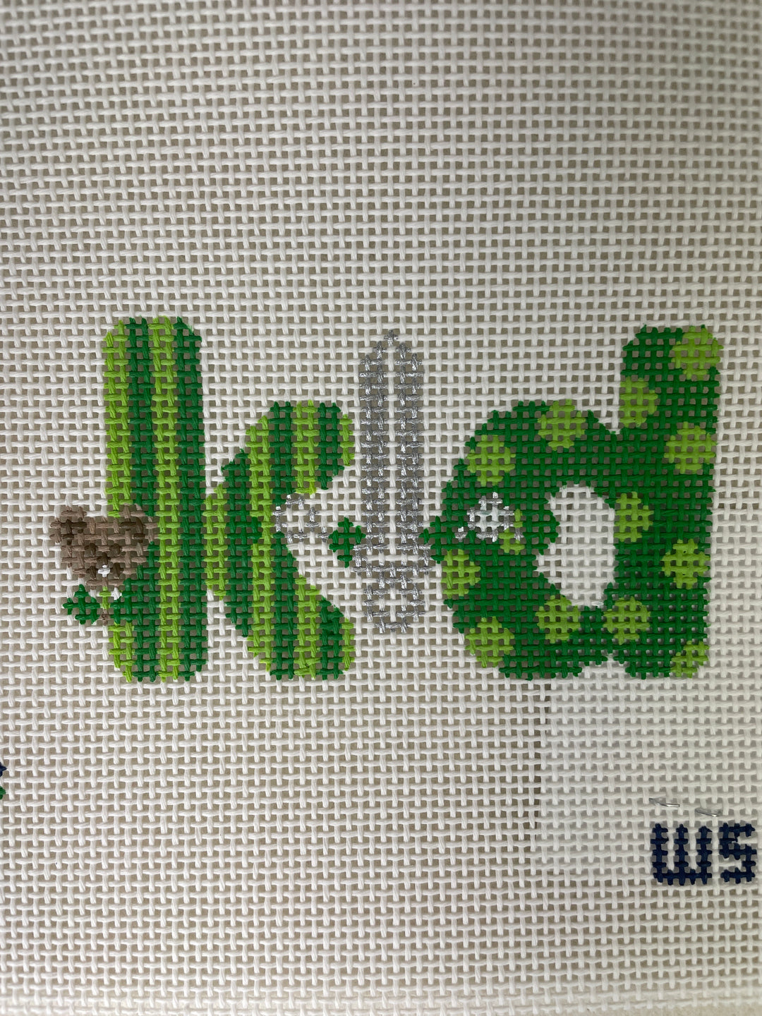 * Wipstitch 513 Kappa Delta Dots and Stripes