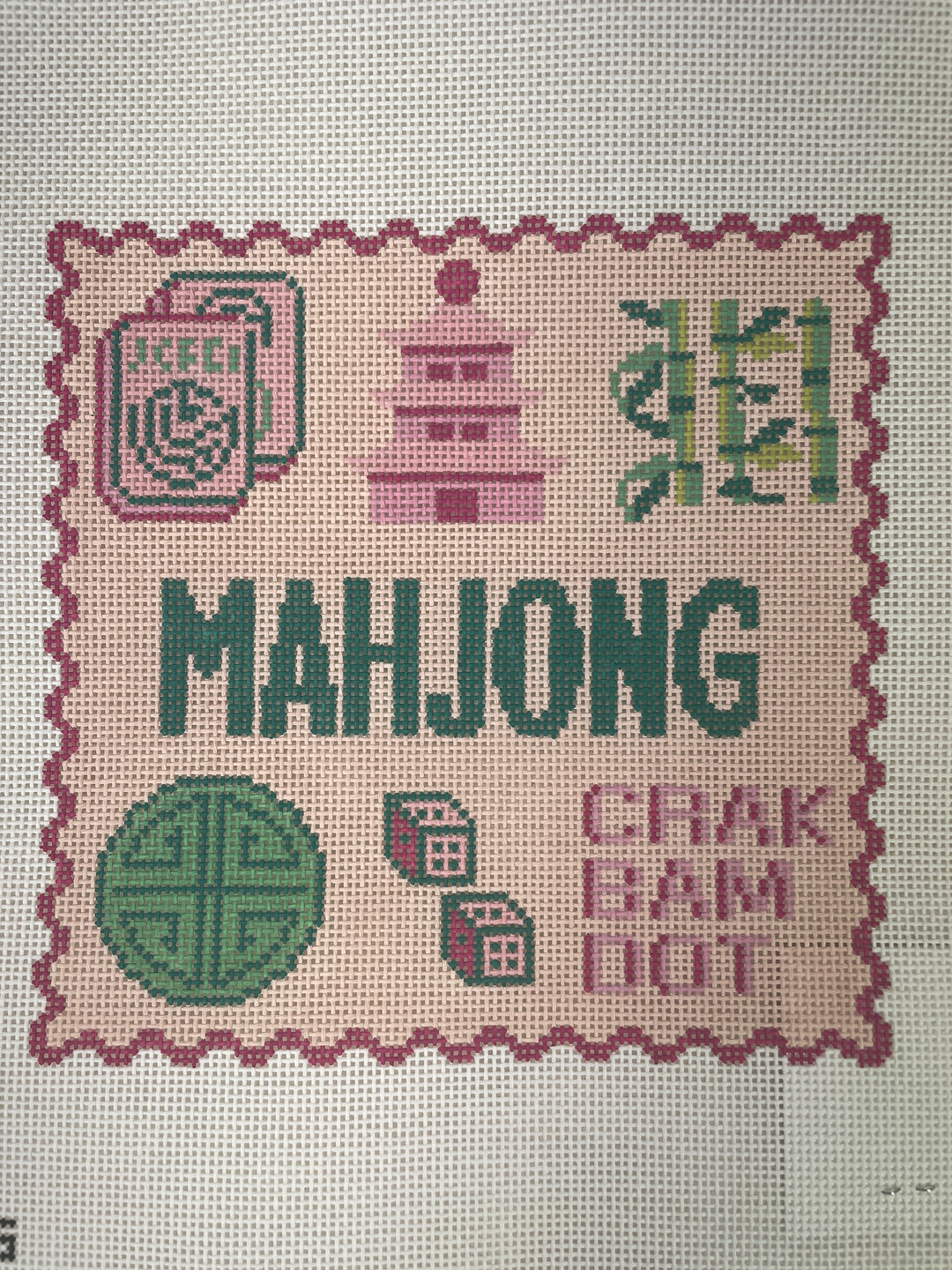 The Painted Stitch 516 Mahjong Tray Insert