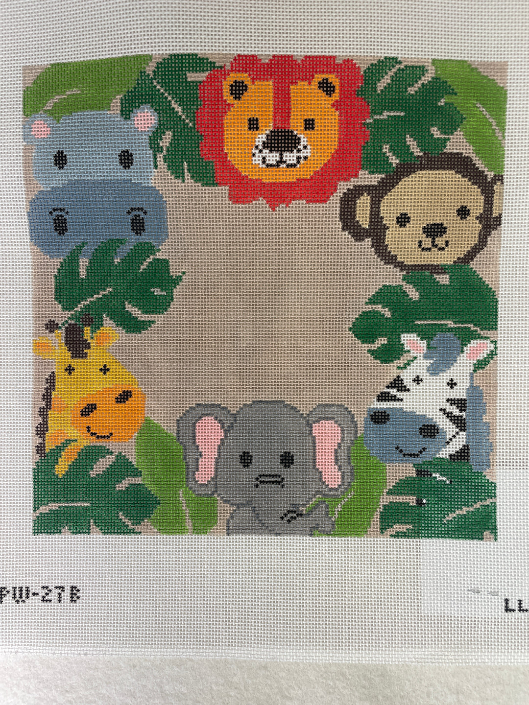 Laura Love Designs LL27B Safari Pillow - 18 mesh