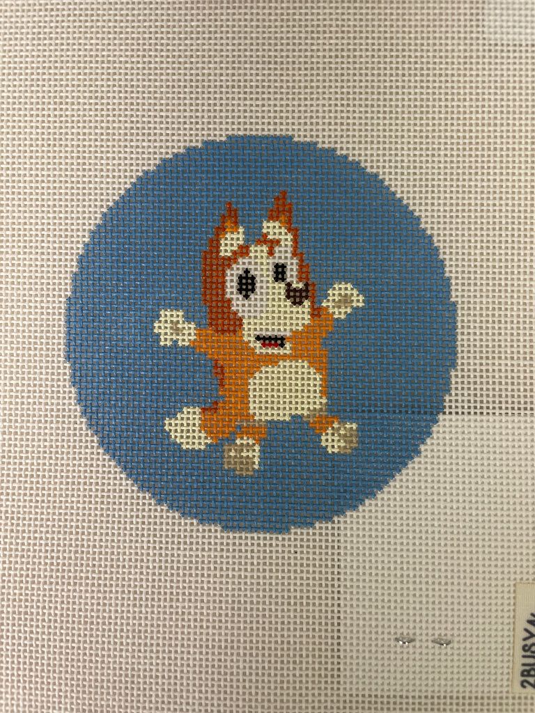 * 2BusyNeedlepointing  Red Dog Heeler