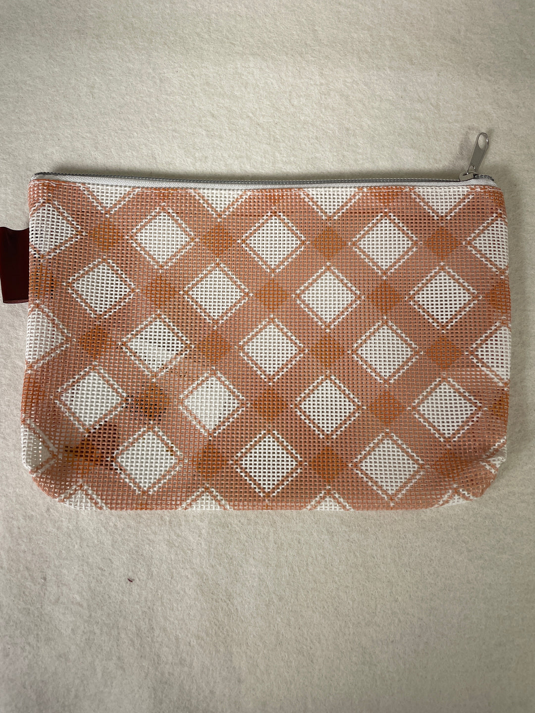 It's Sew Emma Pumpkin Mini Plaid Project Bag
