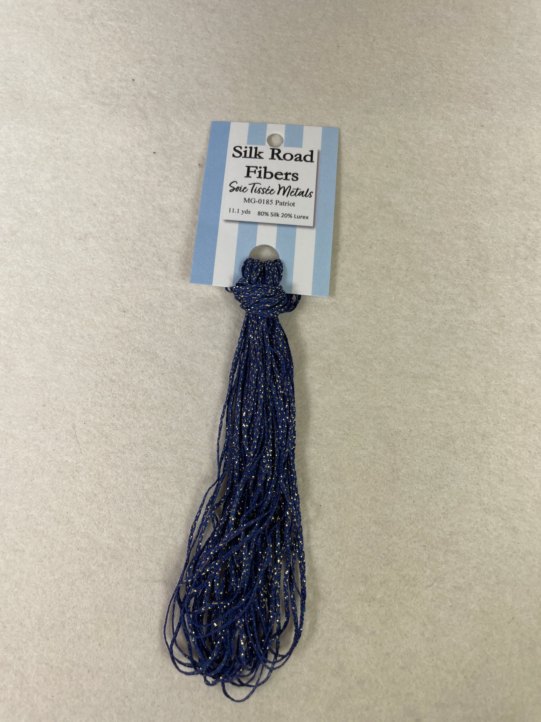 Silk Road Fibers Soie Tissee Metals - MG-0185 Patriot