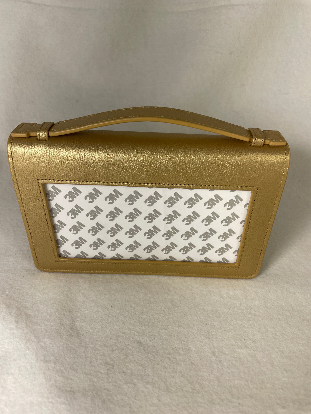 Rachel Barri Designs Everyday Clutch- Gold + Gold Chain