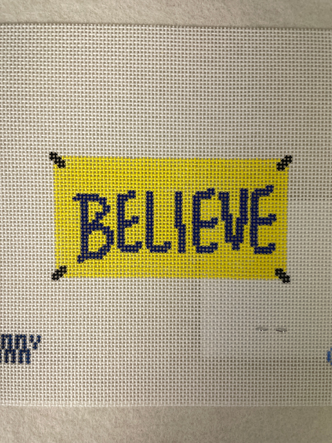 * Penny Linn Designs Believe Sign