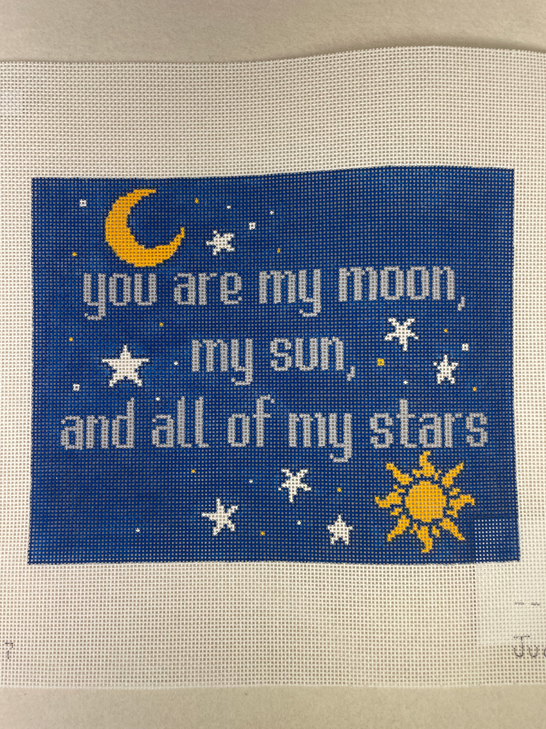 Judi and Co. MS327 You Are My Moon Canvas