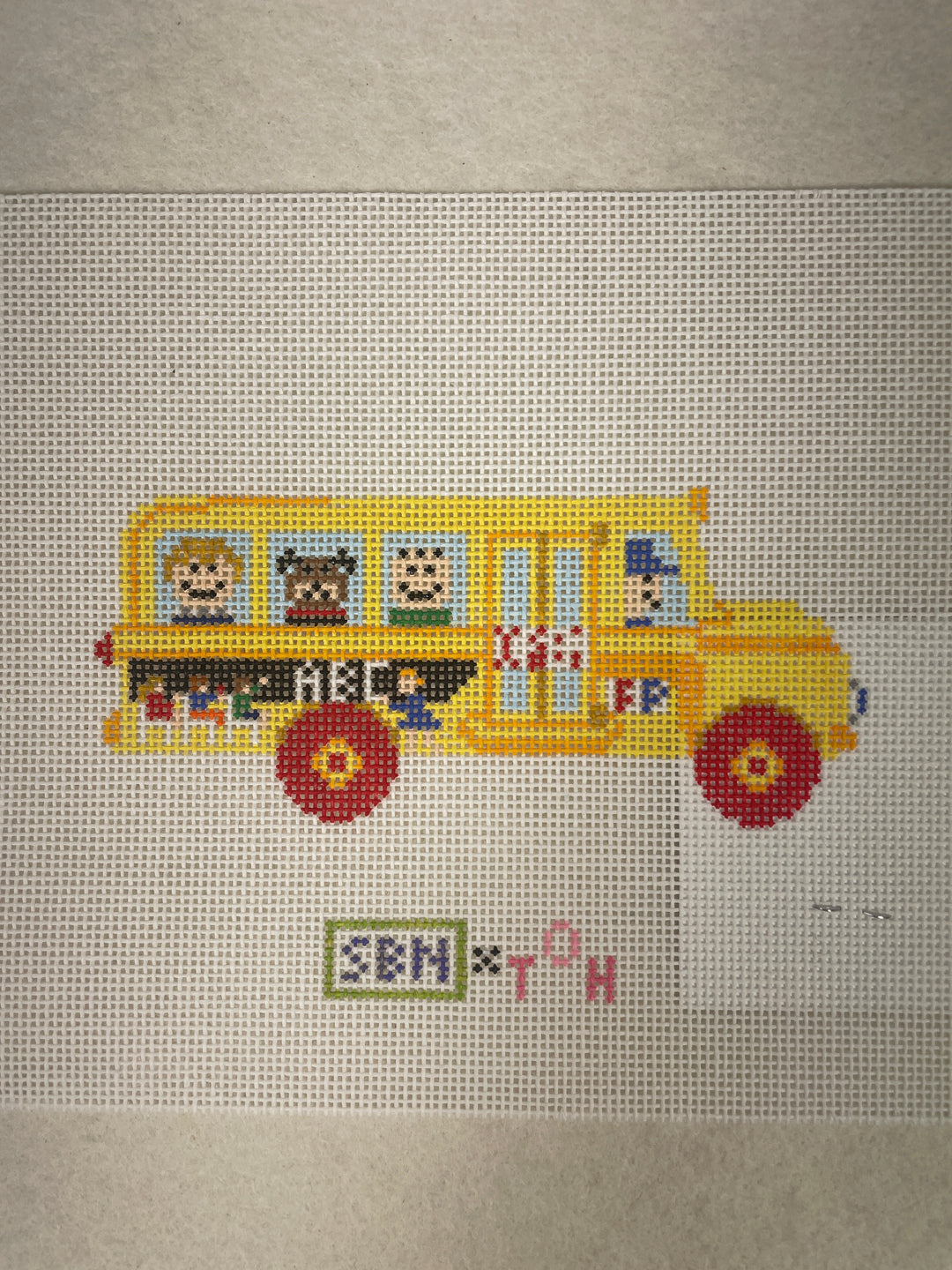 * Susan Battle X119 Fisher Price School Bus