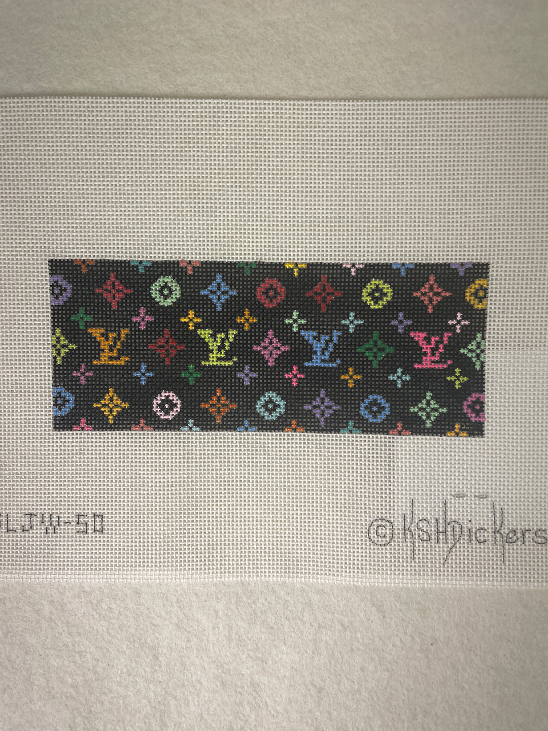 * Kate Dickerson INSLJW50 Louis Vuitton Multi on Black- Lee's Jewelry Box Insert