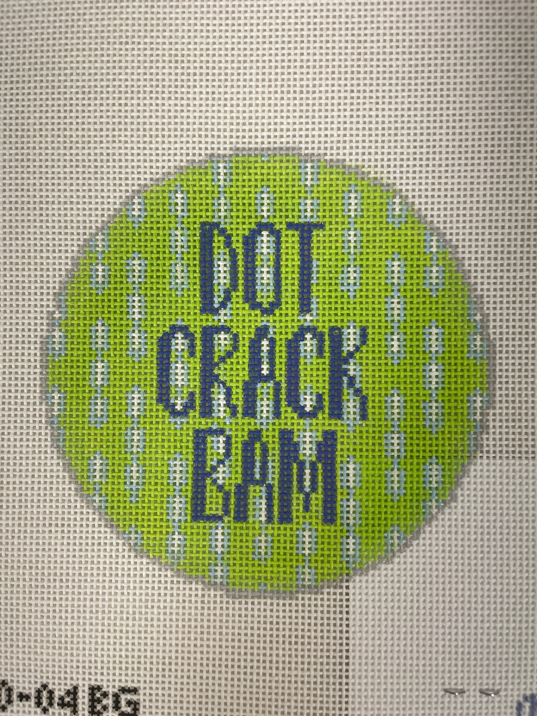 Melissa Loves Needlepoint APCO04BG Dot Crack Bam