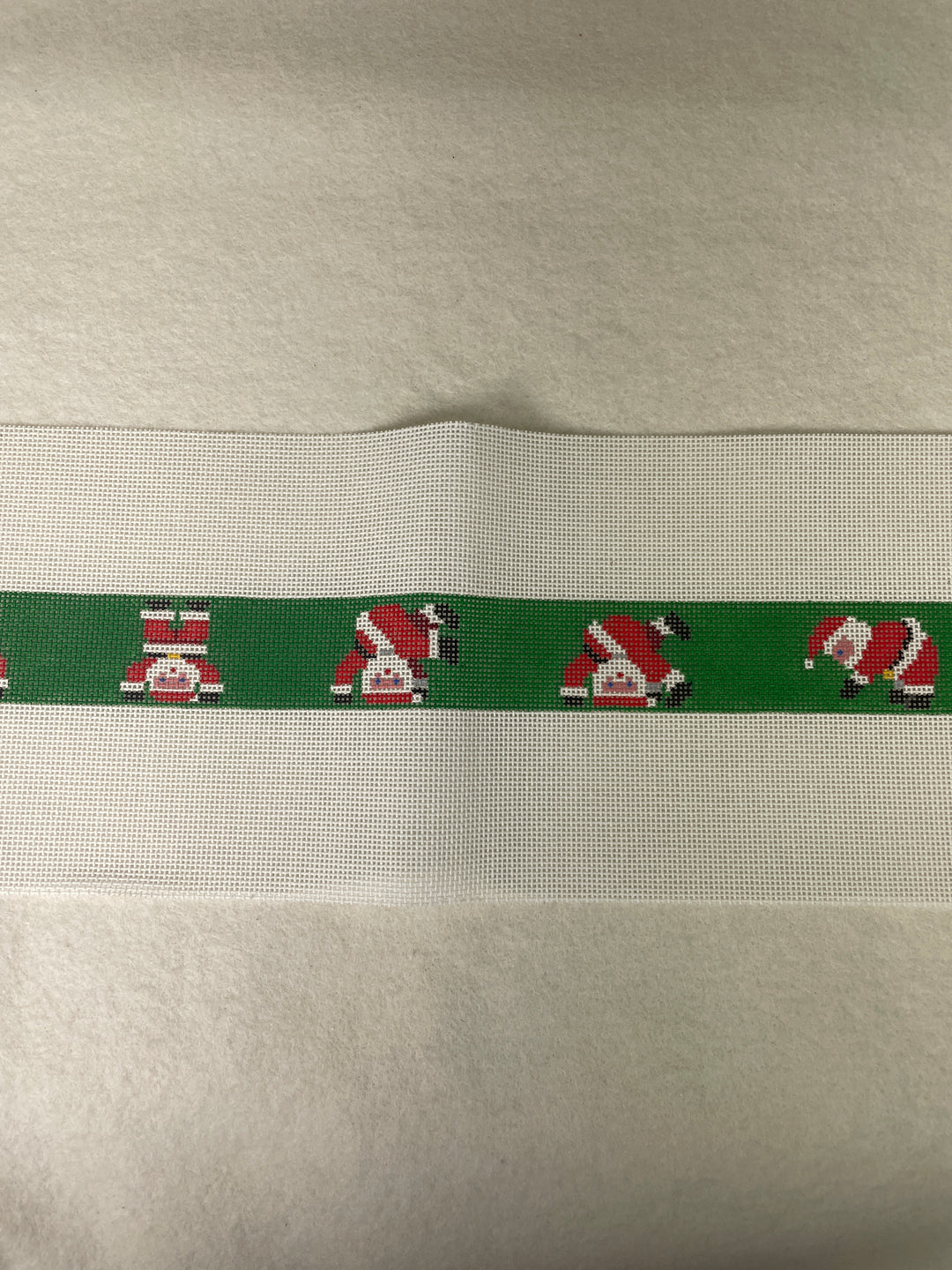 * Susan Roberts Needlepoint 301G Tumbling Santa Belt